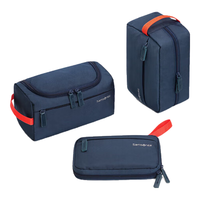 新秀丽（Samsonite）旅行洗漱包男女出差收纳包数码收纳包化妆包 旅行套装 三件套