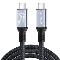 ULT-unite/优籁特 40Gbps数据传输 USB4兼容雷电4全功能线