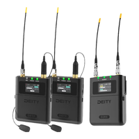 DEITY/谛听 48kHz / 32Bit 内录时码 双通道数字U段无线话筒