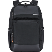  Carany/卡拉羊 中大容量 男士双肩包  曜石黑