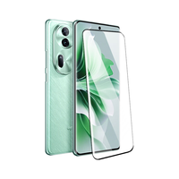  Smorss 曲面屏全覆盖 OPPO Reno11钢化膜+贴膜器