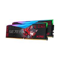 ADATA 威刚 XPG系列 龙耀LANCER RO姬联名款 DDR5 6000MHz RGB 台式机内存 灯条 黑色 32GB 16GB*2 CL36