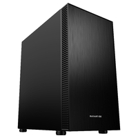 RAYARTI 雷匠 静默者 静音版 MATX机箱 非侧透 黑色