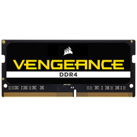 美商海盗船 复仇者系列 DDR4 2666MHz 笔记本内存 普条 黑色 8GB CMSX8GX4M1A2666C18