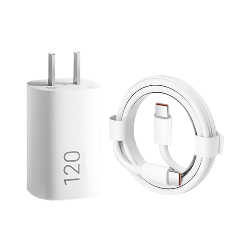  聪粤 120W闪充 充电器套装+双type-C线  双Type-C口 线充套装 120W