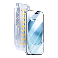 PISEN/品胜 听筒防尘 iPhone15Pro钢化膜