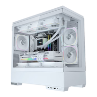 ProArtist/雅浚 无立柱设计 电脑机箱 TYPE-C口 360冷排 白色