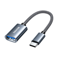 SAMZHE/山泽 适用多种设备 OTG数据线 Type-c转USB转接头 USB-C母转换器