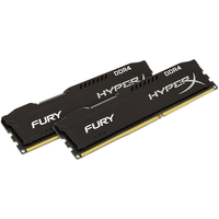 Kingston 金士顿 Fury系列 DDR4 2666MHz RGB 台式机内存 灯条 黑色 16GB 8GB*2 HX426C16FB3AK2/16