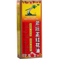 梁介福 斧标正红花油 22ml活血止痛 风湿骨痛 跌打扭伤