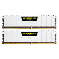 USCORSAIR 美商海盗船 复仇者LPX系列 DDR4 3200MHz 台式机内存 马甲条 白色 32GB 16GB*2