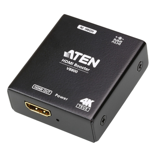 ATEN 宏正VB800 True HDMI(3D, 色深, 4K)视频高清延长 延长器 黑色工业级