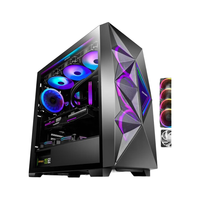 Antec 安钛克 DF800 FLUX ARGB ATX机箱 侧透 黑色