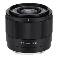 VILTROX 唯卓仕 AF 25mm F1.7 APS-C画幅 标准定焦镜头 索尼E卡口