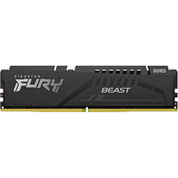 Kingston 金士顿 FURY Beast野兽系列 DDR5 6000MHz 台式机内存 马甲条 黑色 32GB 16GB*2 C40