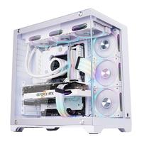 WJCOOLMAN/玩嘉 海景房支持 电脑主机箱+棱镜七风扇+360水冷+侧透玻璃+4090显卡