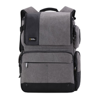 NATIONAL GEOGRAPHIC 国家地理 15.6英寸双肩电脑包 N01020 灰色