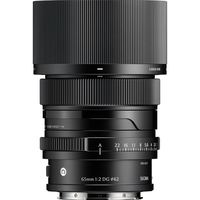 SIGMA 适马 65mm F2.0 DG DN 标准定焦镜头 索尼E卡口 62mm