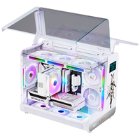 动力火车 360水冷 电脑机箱 TYPE-C接口  白色