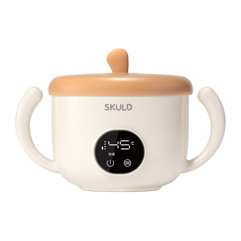 SKULD 时蔻 恒温碗婴儿辅食碗儿童餐具保温碗宝宝餐盘 充电智能316L不锈钢 k3lite