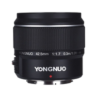 YONGNUO 永诺 42.5mm F2.8 M II 标准定焦镜头 Micro 4/3卡口 52mm
