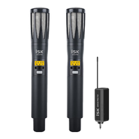  iSK/声科 专业唱歌 无线动圈麦克风套装+声卡