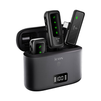 iCON/艾肯 降噪收音 无线领夹麦克风