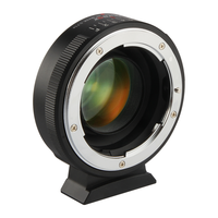 Viltrox唯卓仕 NF-M43X转接环尼康镜头转M43卡口松下GH5/4奥林巴斯相机转接环增光减焦 NF-M43X