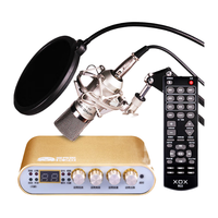  XOX/客所思 手机直播录音 外置声卡套装+电容麦克风+手机直播录音设备