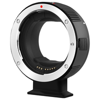 七工匠 EF-EOS R自动转接环佳能EF/EF-S镜头转RF相机 适用佳能R10R7 R6 黑色 EF镜头-EOS R相机