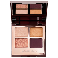 夏洛特蒂铂丽 Charlotte Tilbury 四色奢彩眼影盘光蕴女王5g 暖调金棕妆