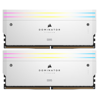 统治者系列 CMP统治者泰坦 DDR5 6000MHz RGB 台式机内存 灯条 白色 32GB 16GBx2
