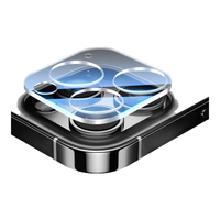 PISEN 品胜 苹果13Pro/Pro Max镜头钢化膜 iPhone13Pro/Pro Max后摄像头高清保护膜 高清 2片装