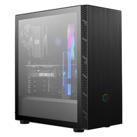 COOLER MASTER 酷冷至尊 MB600LV2 ATX机箱 半侧透 黑色