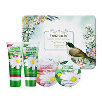 herbacin 贺本清 手足护理套装 (经典护手霜20ml+清爽护手霜20ml+润甲护手霜20ml+特润修护霜20ml)