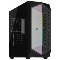 USCORSAIR 美商海盗船 470T RGB E-ATX机箱 半侧透 黑灰色