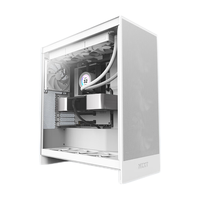 NZXT 恩杰 H7 Flow ATX机箱 半侧透 白色