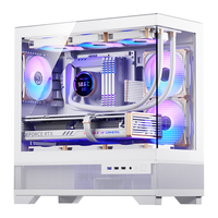 aigo/爱国者 水冷 MATX机箱 白