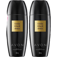 AVON 雅芳 走珠止汗香体露40ml 小黑裙山茶桂花男女士滚珠腋下（40mL、松柏木香-净爽非凡）