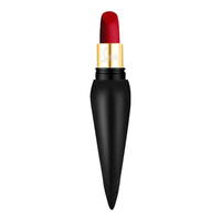 Christian Louboutin 黑管水润丝缎唇膏 #001Rouge Louboutin经典正红 3.8g