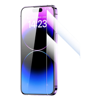 Smorss 高清高透防摔抗指纹 iPhone15Promax钢化膜  高清膜