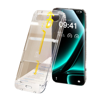 倍思适用苹果16Pro钢化膜 iphone16Pro防蓝光保护膜全屏手机膜防摔抗指纹高清无尘仓贴膜 2片装
