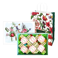 卡莎灡（kasanrin） 礼盒装精油皂手工皂男女洗脸洗澡女生黄金满堂100克*6块【6种味道】