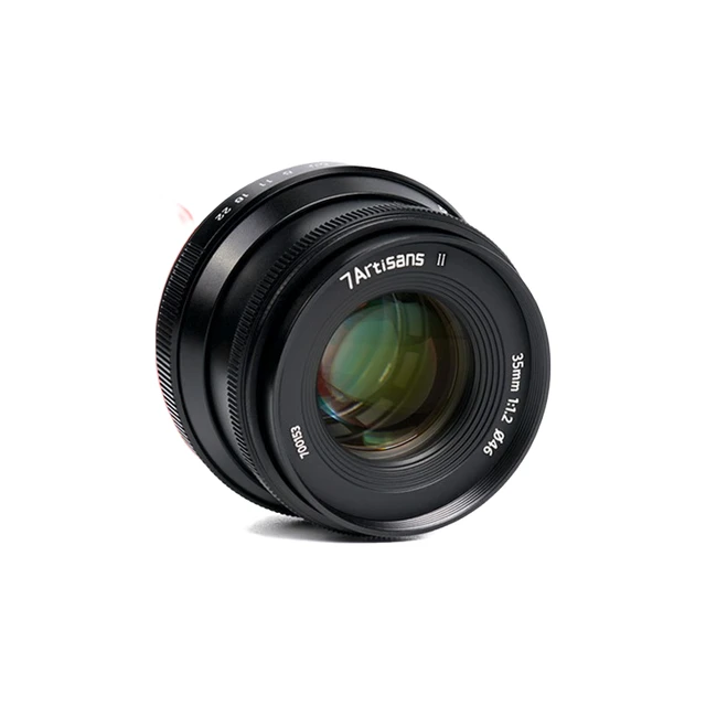 7artisans 七工匠 35mm F1.2 标准定焦镜头 富士FX卡口 43mm 黑色