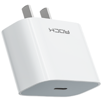 ROCK 洛克 TC046F 手机充电器 Type-C 20W 白色