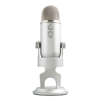logitech 罗技 Yeti 电容麦克风 银色