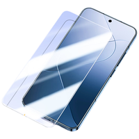 绿联(UGREEN) 适用小米14钢化膜 xiaomi14手机膜全屏覆盖超薄高清无黑边防指纹 手感顺滑屏幕保护膜2片精装
