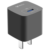  BULL/公牛 PD快充20W 苹果充电器  单Type-C口 单头 灰 20W
