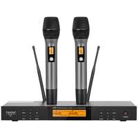 depusheng 专业U段一拖二 无线麦克风