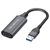 TENGFEI HDMI视频采集卡高清4K输入Switch/NS/PS5/4游戏手机相机直播录制电脑USB/Type-C双输出采集器